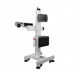 [Hot Item] High Speed Expiry Date Laser Coder for Plastic Water Bottle Coding Marking Printing