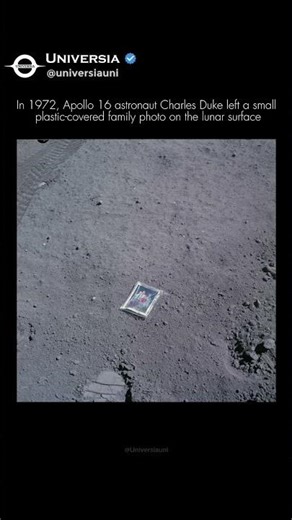 Apollo 16: Charles Duke’s Family Photo Left on the Moon | A Personal Legacy in Space History #apollo
