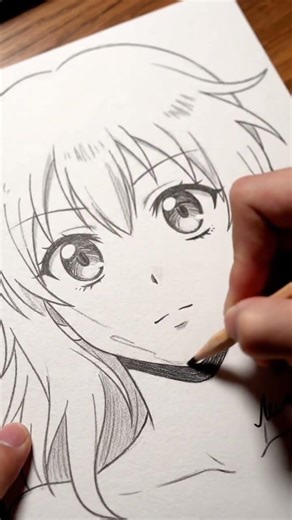 anime drawing easy step by step ✨✨#anime #animieeditz #viral #shorts #ai