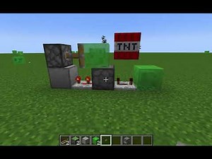 How to make a simple TNT cannon