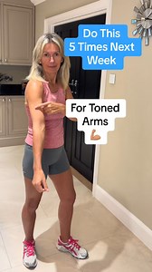 221K views · 1.6K reactions | 100_Try these exercises for the next 5 days to start to tone your arms and then keep repeating every week - increasing the weight when you can.  #workoutathome #keepfit #homeworkout | Coach Fario | Facebook