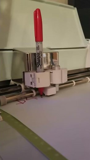 Cricut Air 2 Fine Point Sharpie Adaptors Demo
