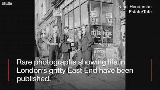 Tate's rare images of London's East End after the Second World War | BBC London