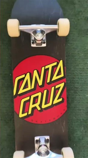 New Skateboard Setup #skateboarding #skate #asmr #music #santacruz #wheels #skater