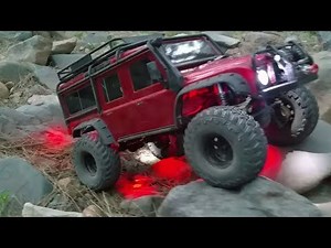 Traxxas TRX4 RC Light Kit - Red Rock Lights