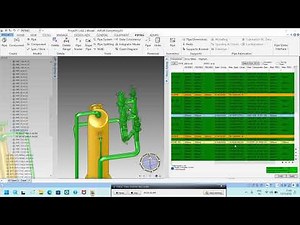 Aveva E3D piping tutorial (basic commands part-3)