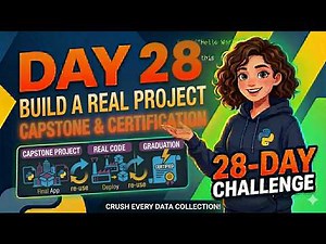 Build a Real Python Project: Capstone & Certification (Day 28)