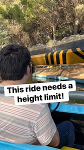 13M views · 44K reactions | This water ride has a very low bridge for its train ride. It’s one of many unique rides at the quirky theme park Parque de Atracciones de Zaragoza in Spain. The park is also home a unique boomerang roller coaster as well as a mascot themed to a Ferris wheel. #travel #rollercoaster #travel #spain #europetrip #themepark | In The Loop | Facebook