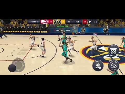 NBA LIVE BASKETBALL 25 SEASON 9 NUGGETS WESTBROOK VS HAWKS LUKA REDMI 23 PHONE JOHN MICHAEL