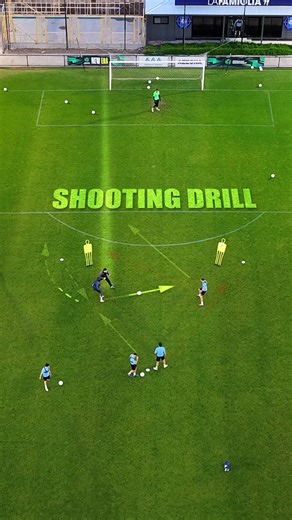 Shooting Drill – Controlled Defensive Pressure at Avondale FC by Jonatan Germano and Shane Rexhepi