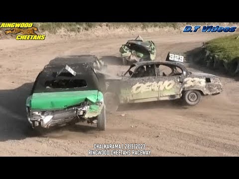 CHALKARAMA Banger Racing Highlights | Ringwood Cheetahs Raceway | 28/5/2023