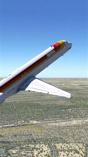Huge MD-80 Hard Landing Turned Disaster | X-PLANE 11