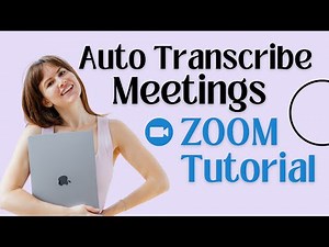 How to Record and Transcribe Zoom Meetings (Without third party app)