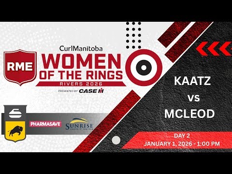 2026 RME Women of the Rings Presented by Case IH (Day 2) -KAATZ vs MCLEOD - JAN 1, 2026 -1:00PM