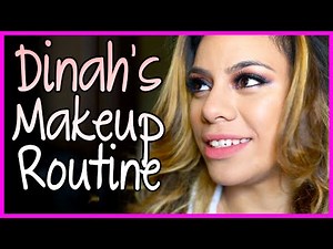 Dinah's MakeUp Routine - Fifth Harmony Takeover