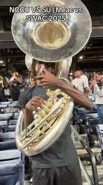 NCCU vs SU| MEAC VS SWAC Classic 2025 #2025 #band #dance #bandcontent #music