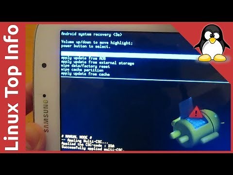 Hard Reset and Erase Password SAMSUNG Galaxy Note 8.0