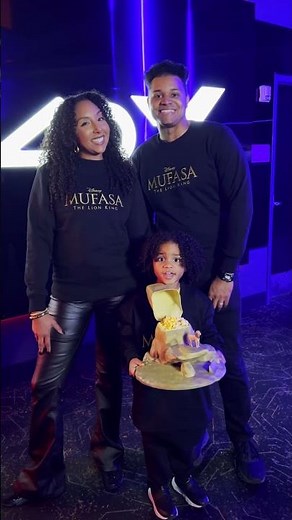 Before and after seeing #Mufasa in #4DX! 😳