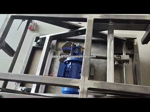 Screw Jack Scissor Lift Table | Custom Scissor Lift Work Table Solution