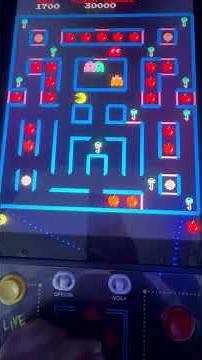 PAC -man arcade machine super pac-man gameplay