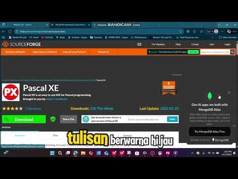 TUGAS KELOMPOK PEMOGRAMAN - CARA MENGUNDUH PASCAL XE. kelompok 4