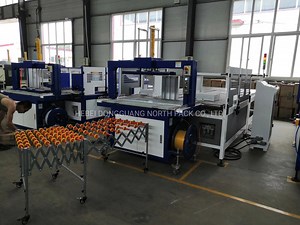 [Hot Item] Automatic PP Belt Strapper Corrugated Carton Bundling Machine