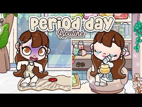 First Period Routine 💖 Self-Care Tips | Avatar World