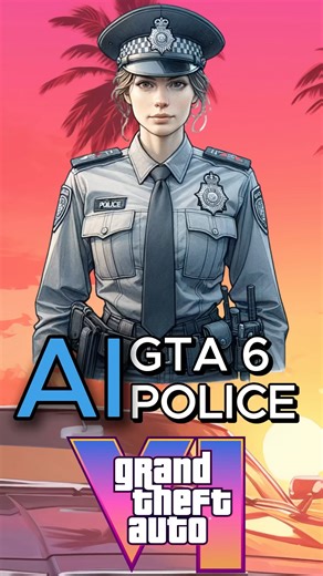 GTA 6 Leaks: Realistic Police AI System Revealed #gta6 #gta #shorts
