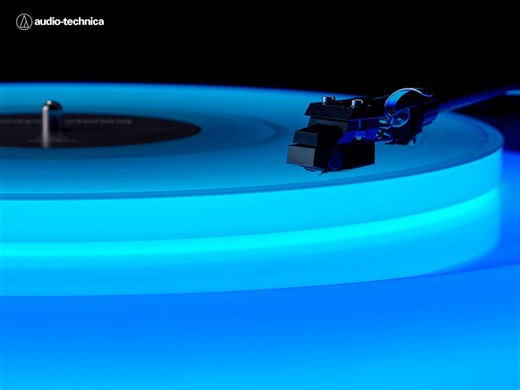 Audio-Technica unveils Hotaru record player with illuminated floating turntable