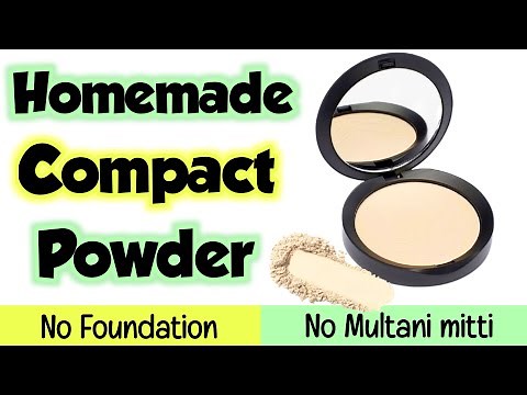 How to make compact powder at home | DIY homemade compact powder | M Beauty Zone