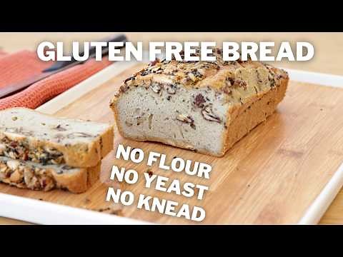 Easy Flourless Bread | No Yeast | No Knead | KETO Bread