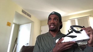 Blind Paralympian ID's Air Jordan Sneakers by Touch