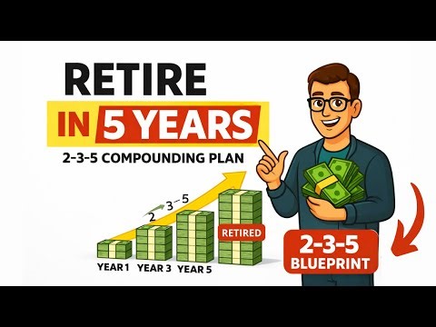 Retire Early in 5 Years: The 2-3-5 Compounding Explosion Plan