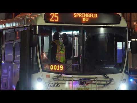 Two Seriously Injured, Struck By NJ Transit Bus - Newark, NJ