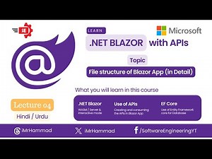 Blazor App Project Structure - Lecture 04