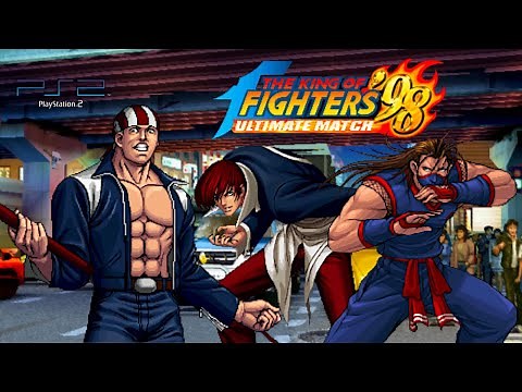 🥊 The King of Fighters '98 UM – '95 Rival Team (PS2 Playthrough) ザ・キング・オブ・ファイターズ '98 UM – '95ライバルチーム