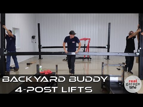 Backyard Buddy 4-Post Lifts: Assembled Right Here in the USA Since 1978