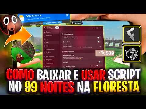 DELTA UPDATED! ✅ How to Download and Install SCRIPT in 99 Nights in the Woods + Executor (MOBILE/...