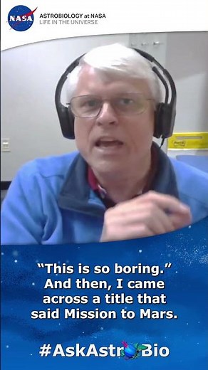 NASA’s AskAstrobio: How One Book Can Inspire a Career of Mars Astrobiology with Dr. Andrew Schuerger