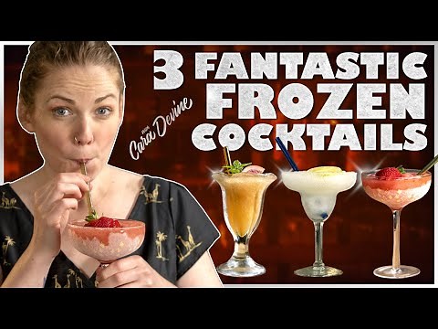 How to make delicious frozen cocktails!