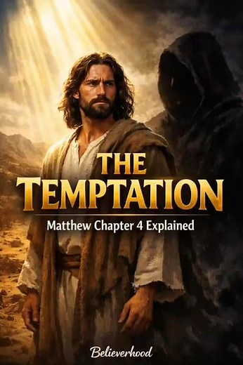 Matthew Chapter 4 Explained (The Temptation of Jesus) ✝️