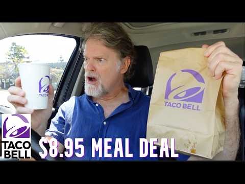 What Do We Get in the Taco Bell Chipotle Melt $8.95 Meal Deal?