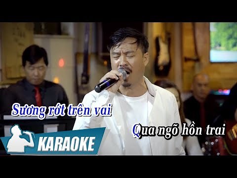 [KARAOKE] Vọng Gác Đêm Sương - Quang Lập BEAT TONE NAM