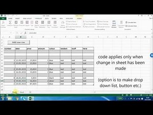 Hide blank rows in Excel with macros