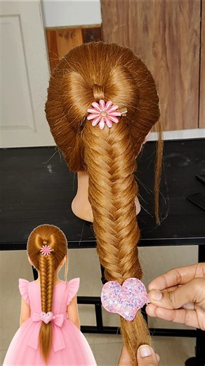 7 Days, 7 Cute Kids Hairstyles! 💖#shorts