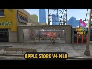 Apple Store V4 MLO | Modern Tech Store for FiveM RP