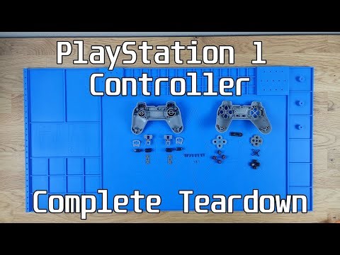 How to fix your PlayStation 1 Controller (Complete Teardown)