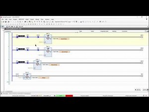 Demonstration of PLC Ladder Diagram HX CODESYS