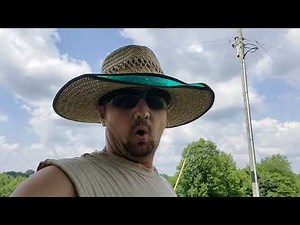 Homemade tractor canopy