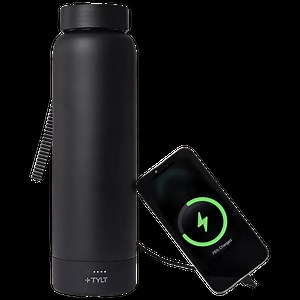 TYLT 24oz Insulated Bottle with 5700mAh Wireless Power Bank